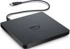 Оптичний привід Dell Slim DW316 DVD+/-RW (+/-R DL) USB 2.0 Black (784-BBBI) External - зображення 4