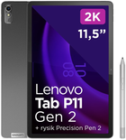 Планшет Lenovo Tab P11 (2nd Gen) 11.5" Wi-Fi + 4G 128GB Storm Grey (ZABG0184PL) - зображення 1