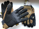 Рукавички тактичні армійські розмір XL Mechanix, тактичні рукавиці з закритими пальцями койот - зображення 5