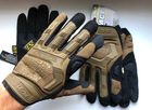Перчатки тактические армейские размер M Mechanix, перчатки тактические с закрытыми пальцами койот - изображение 6