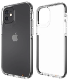 Протиударнbй прозорий чохол Gear4 Piccadilly D3O для Iphone 12 Mini (5.4") Black + Transparent