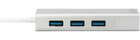 Hub USB Digitus USB 3.0 4-w-1 (DA-70250-1) - obraz 2