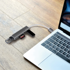 USB-хаб Logilink USB 3.0 5-in-1 (4052792048575) - зображення 5