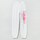 Spodnie dresowe dla dzieci OVS Jogger Aop Off White 1817875 170 cm Białe (8056781515327) - obraz 1