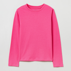 Koszulka z długim rękawem młodzieżowa dziewczęca OVS T-Shirt L/S Solid Pink 1817812 146 cm Różowa (8056781514474) - obraz 1