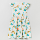 Дитяча сукня для дівчинки OVS Aop Dress 11-0507 Tpg + Aop 1799855 122 см Біла (8056781062708) - зображення 2