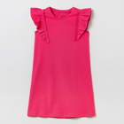 Дитяча сукня для дівчинки OVS Solid Dress 18-2140 Tpg 1803975 110 см Рожева (8056781105801) - зображення 1