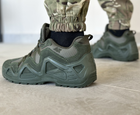 Тактичні чоловічі кросівки AK демісезонні військові кросівки waterproof армійські олива 45 розмір - зображення 7