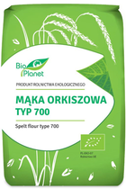 Спельтове борошно BIO PLANET orkiszowa typ 700 BIO 1 кг (5907814669568)