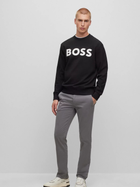 Bluza bez kaptura męska Hugo Boss 50487133-001 L Czarna (4063536958302) - obraz 3