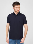 Koszulka polo męska regular fit Tommy Hilfiger MW0MW17770-DW5 XL Granatowa (8720113825674) - obraz 1