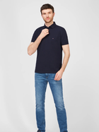 Koszulka polo męska slim fit Tommy Hilfiger MW0MW17770-DW5 XL Granatowa (8720113825674) - obraz 3