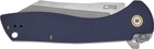 Ніж CJRB Knives Kicker SW D2 G10 Blue (27980285) - зображення 4