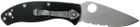 Нож Spyderco Tenacious FRN полусеррейтор Black (871390) - изображение 2