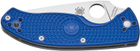Нож Spyderco Tenacious S35VN полусеррейтор Blue (871481) - изображение 4