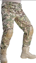 Тактичний військова форма, костюм Military Army Multicam, Штани із захистом колін S мультикам - зображення 4