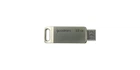 Флешка USB 3.0 32GB OTG Type-C GOODRAM ODA3 Silver (ODA3-0320S0R11)