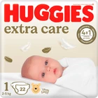 Підгузки Huggies Extra Care 1 2-5 кг 22 шт (5029053583235)