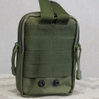 Сумка тактическая, система MOLLE - сумка для телефона, органайзер тактический из кордуры. - изображение 7