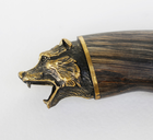 Мисливський ніж Ведмідь бронза ручної роботи Гранд Презент Н022 - зображення 4