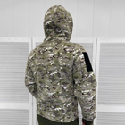 Мужская флисовая Куртка с капюшном и липучками под шевроны мультикам размер M - изображение 4