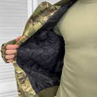 Демісезонна чоловіча Куртка ріп-стоп з водонепроникною підкладкою / Бомбер мультикам розмір XXL - зображення 4