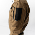 Мужской Демисезонный Бомбер Рип-стоп с капюшоном / Куртка с подкладкой лаке койот размер 2XL - изображение 8