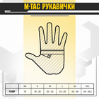 Плотные перчатки M-Tac Scout Mk.2 с нейлоновыми вставками на ладони мультикам размер M - изображение 7