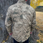 Мужская демисезонная Куртка Ripstop с капюшоном и высокой горловиной камуфляж размер M - изображение 3
