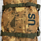 Сумка-Баул 65 л камуфляж / Вещевой мешок с ремнями / Вместительный рюкзак Cordura - изображение 4