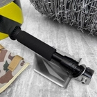 Туристическая многофункциональная Лопата из нержавеющей стали с Чехлом в комплекте черная 45,5х13см - изображение 4