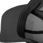 Практична Кепка CamoTec CM із липучкою під шеврон / Спортивна Бейсболка ріп-стоп чорна розмір універсальний - зображення 7