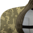 Практична Кепка CamoTec Canvas із липучкою під шеврон / Спортивна Бейсболка піксель ММ14 розмір універсальний - зображення 7