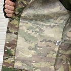 Уставный мужской Китель Logos с липучками под Шевроны / Полевая форма рип-стоп мультикам размер XL - изображение 6