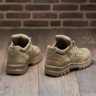 Универсальные легкие Кроссовки с мембраной койот / Кожаная влагостойкая обувь размер 38 - изображение 4
