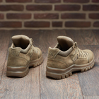 Универсальные легкие Кроссовки с мембраной койот / Кожаная влагостойкая обувь размер 41 - изображение 4