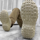 Легкі чоловічі Кросівки Overload із дихаючої тканини на гумовій підошві бежеві розмір 44 - зображення 3