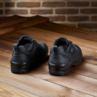 Універсальні вологостійкі Кросівки із натуральної шкіри на двокомпонентній підошві чорні розмір 41 - зображення 5