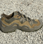 Мужские Тактические Кроссовки Vaneda / Легкая обувь нубук хаки размер 44 - изображение 6