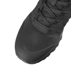 Легкие сетчатые кроссовки с PVC накладками / Летняя обувь на протекторной подошве черные размер 44 - изображение 4