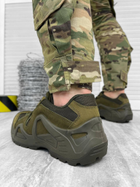 Мужские Кожаные Кроссовки Scooter с мембраной / Водонепроницаемая обувь олива размер 40 - изображение 4