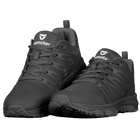 Легкие сетчатые кроссовки с PVC накладками / Летняя обувь на протекторной подошве черные размер 46 - изображение 1