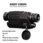 Монокулярный прибор ночного видения NoHawk PJ2-0532 (до 200м) Черный - изображение 3