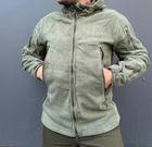 Тактична куртка флісова Укр Такт 48 олива - зображення 2