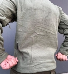 Тактична флісова куртка Укр Такт 52 олива - изображение 6