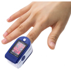 Портативный пульсометр оксиметр на палец Pulse Oximeter JZK-302 - изображение 1