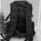 Походный Рюкзак 45л с системой Molle / Прочный водонепроницаемый Ранец черный 55х35х22 см - изображение 6
