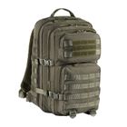 Водонепроникний Рюкзак M-Tac Large Assault Pack 36л із системою Molle та відділенням для гідропакету / Міцний наплічник олива - зображення 2