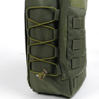 Штурмовий Рюкзак 20л для плитоноски із системою Molle / Міцний Ранець на велкро панелі олива 38х30х13 см - зображення 3