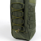 Штурмовий Рюкзак 20л для плитоноски із системою Molle / Міцний Ранець на велкро панелі олива 38х30х13 см - зображення 3